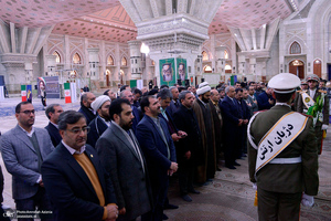 تجدید میثاق مدیرکل آموزش و پرورش شهرستان‌های استان تهران با آرمان حضرت امام خمینی