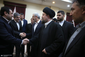 دیدار وزیر اقتصاد  جمعی از مدیران بانک ها با سید حسن خمینی