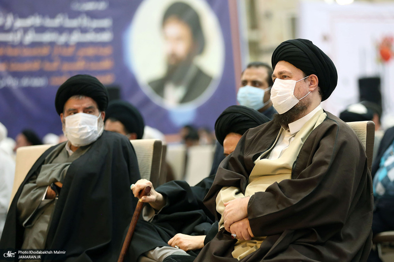 مراسم دوازدهمین سالگرد رحلت همسر گرامی امام و بیست و هفتمین سالگرد ارتحال سید احمد خمینی (ره)
