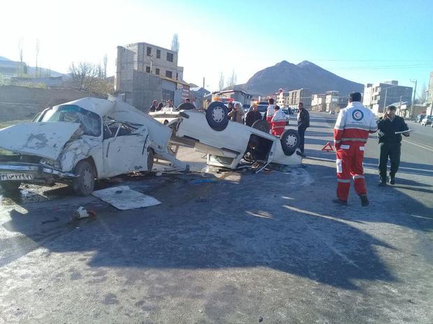 حادثه رانندگی در خلخال 6 مصدوم برجا گذاشت