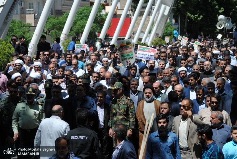 راهپیمایی باشکوه روز جهانی قدس در خرم آباد - 8