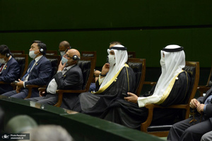 مراسم تحلیف حجت الاسلام و المسلمین رئیسی در مجلس شورای اسلامی