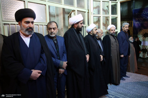 مراسم ختم مرحوم حجت الاسلام و المسلمین صالحی منش در حسینیه جماران