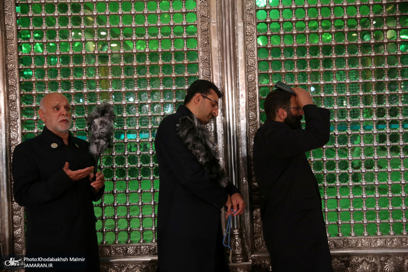 احیای شب بیست و یکم ماه مبارک رمضان در حرم مطهر امام خمینی(س)