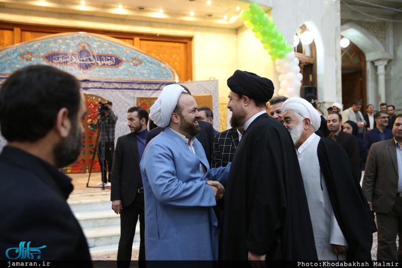 مراسم جشن تکلیف دانش آموزان دختر در حرم مطهر امام خمینی(س) 