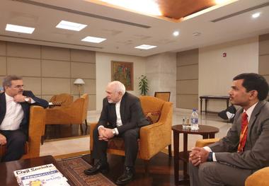 ظریف وارد هند شد