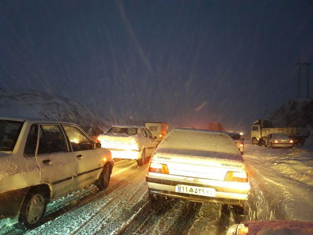بارش  برف دراکثر مناطق  استان اردبیل  رانندگان غافلگیر شدند