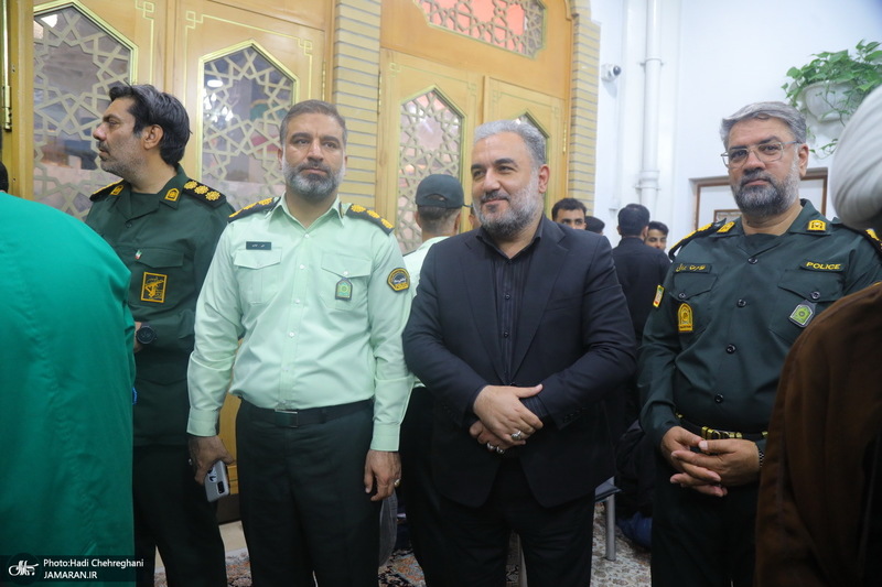 مراسم بزرگداشت رهبر شهید انقلاب در قم-۱