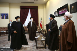 تجدید میثاق رئیس قوه قضاییه و مسئولان قضایی با آرمان‌های امام خمینی(س)