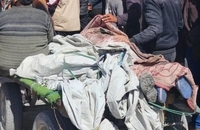 حمله اسرائیل به محل دریافت کمک های بشردوستانه در غزه (2)