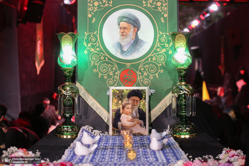 مراسم عزاداری امام حسین (ع) در خیابان کشور دوست