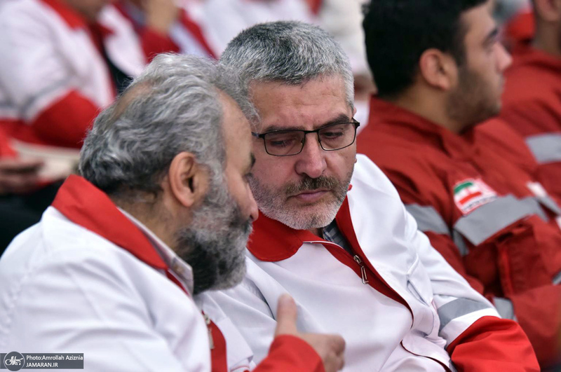 تجدید میثاق امدادگران جمعیت هلال احمر با آرمان های حضرت امام خمینی (س)
