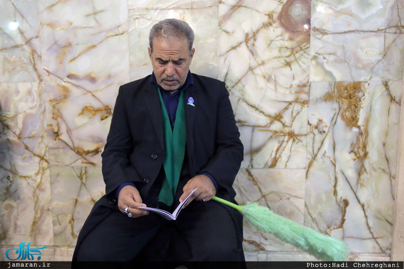 مراسم احیای شب نوزدهم ماه مبارک رمضان در حرم مطهر حضرت معصومه(س)