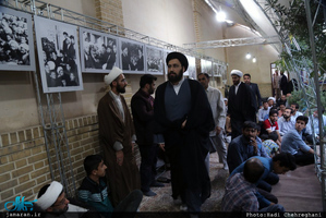 مراسم بزرگداشت حضرت امام(س) در بیت تاریخی بنیانگذار جمهوری اسلامی ایران در قم 