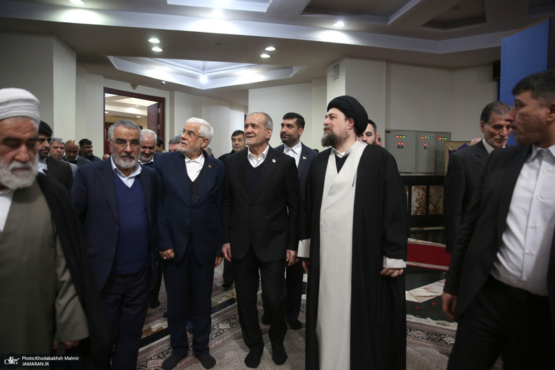 در حاشیه تجدید میثاق اعضای هیئت دولت با آرمان های امام خمینی