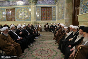 مراسم بزرگداشت آیت الله سیدجعفر خوانساری(ره) با حضور سید حسن خمینی