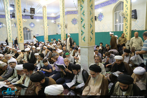 مراسم چهلمین روز درگذشت  استاد سید مهدی طباطبایی(ره) در قم 