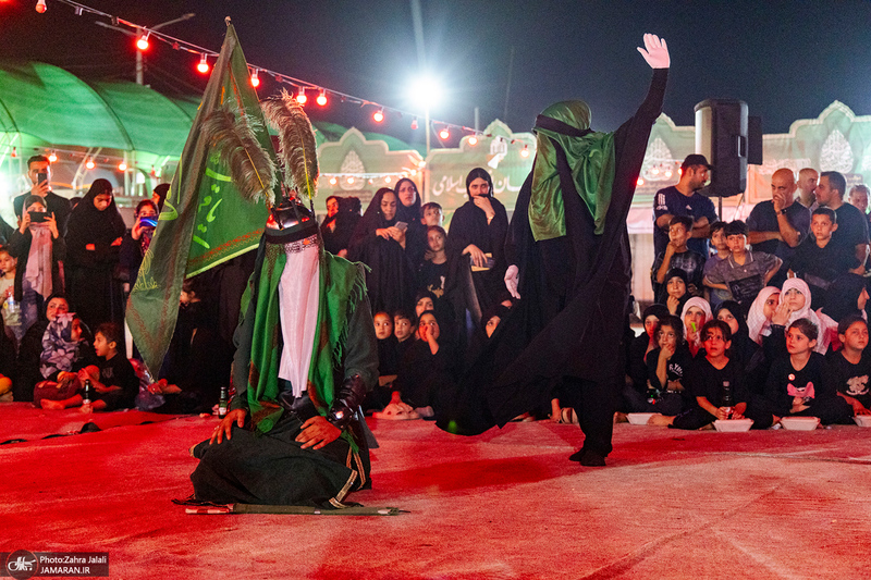 هم قدم با زائران اباعبدالله الحسین (ع)؛ چذابه