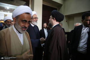 تجدید میثاق رئیس قوه قضاییه و جمعی از اعضای دستگاه قضا با آرمان های حضرت امام خمینی (س)-2