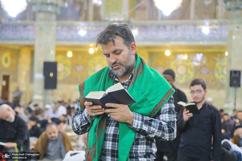 مراسم اعمال ام داوود در قم