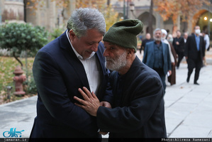 مراسم ختم آیت الله حائری شیرازی(ره) در مدرسه عالی شهید مطهری 