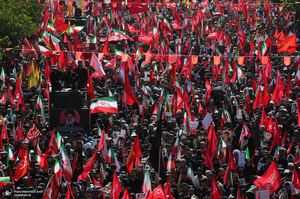 مراسم تشییع پیکر مطهر رهبر شهید انقلاب در تهران -4