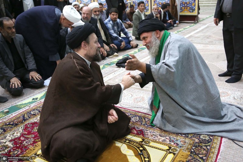 مراسم عزاداری شهادت حضرت امام جعفر صادق (ع) در حرممطهر امام خمینی (س)