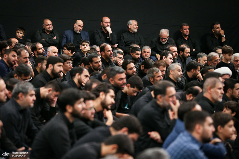 مراسم عزاداری شب تاسوعای حسینی در حسینیه امام خمینی