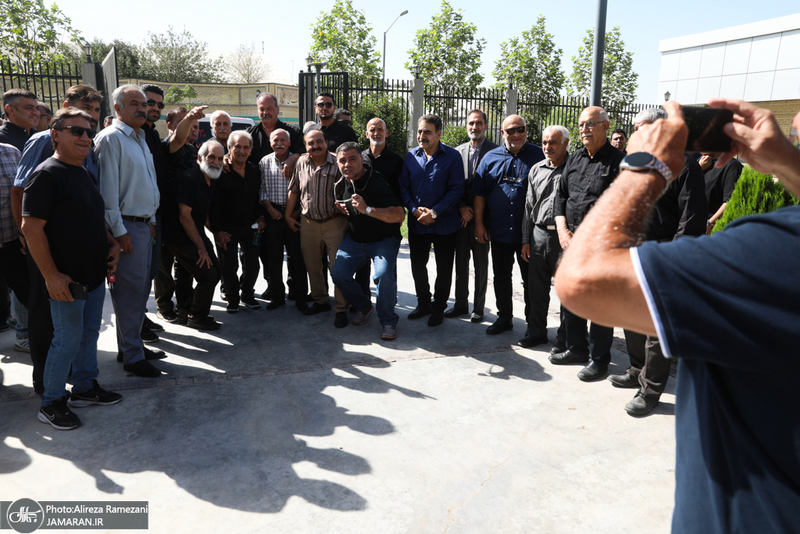 مراسم تشییع محمدرضا سوخته سرایی