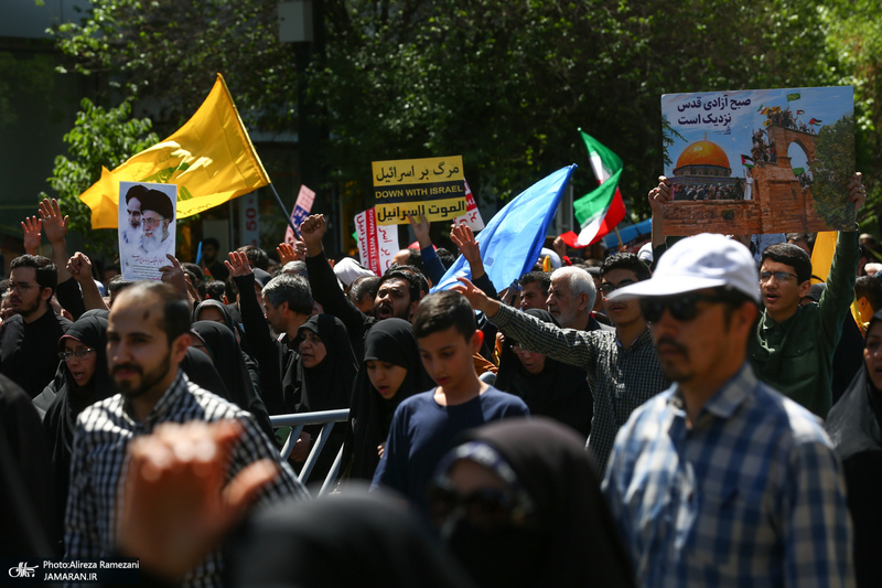 راهپیمایی با شکوه روز قدس در مشهد