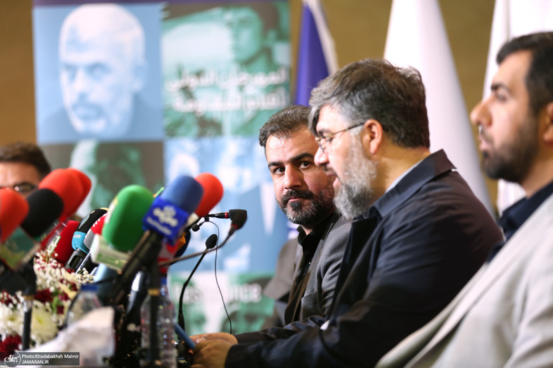 نشست رسانه‌ای نوزدهمین جشنواره بین‌المللی فیلم مقاومت در حسینیه جماران