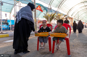 هم قدم با زائران اباعبدالله الحسین (ع)؛ چذابه