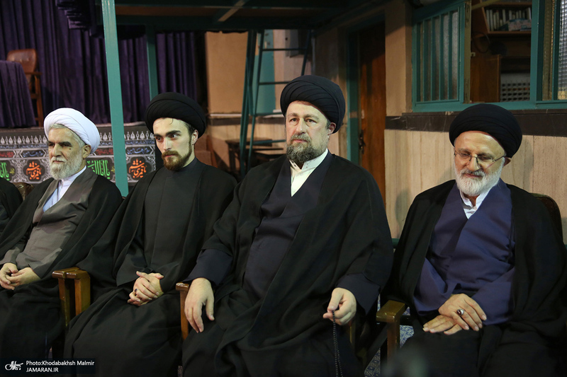 مراسم گرامیداشت رهبر شهید انقلاب در حسینیه جماران-1