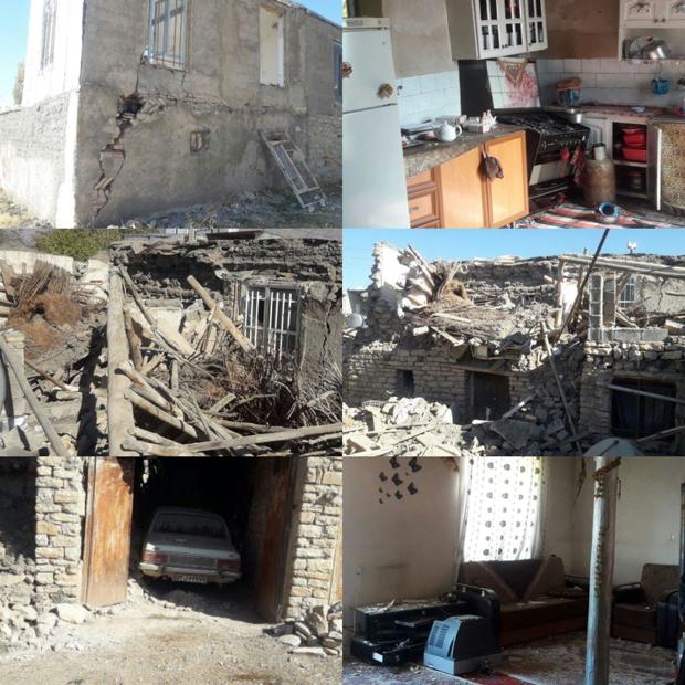 280 نفر در شهرستان جوانرود در جریان وقوع زلزله مصدوم شدند