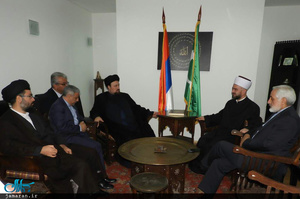 دیدار سید حسن خمینی با رهبران مذهبی صربستان 