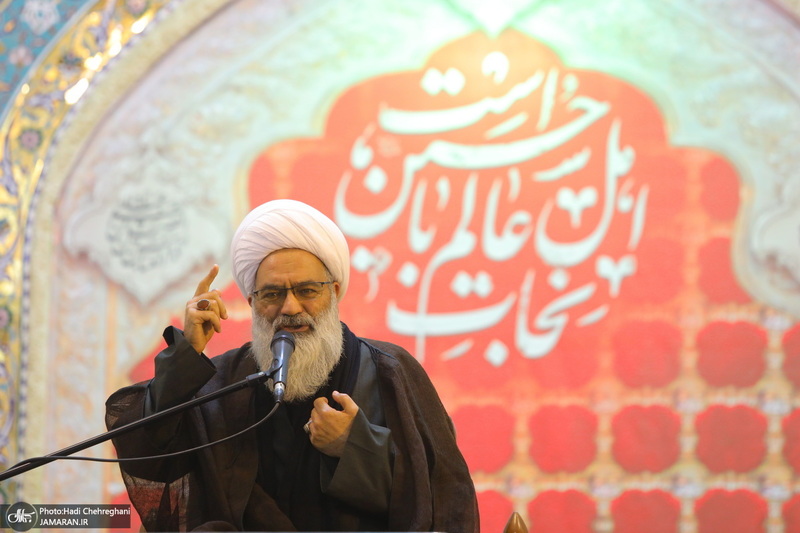 مراسم اولین سالگرد علامه حسن زاده آملی (ره) در حرم حضرت معصومه (س)‎‎