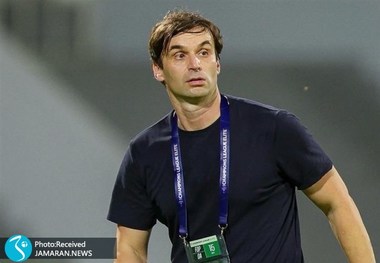 عصبانیت سرمربی شارجه از باخت سنگین مقابل تراکتور