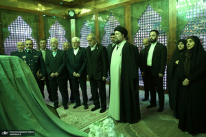 تجدید میثاق اعضای هیئت دولت با آرمان های امام خمینی (س) -1