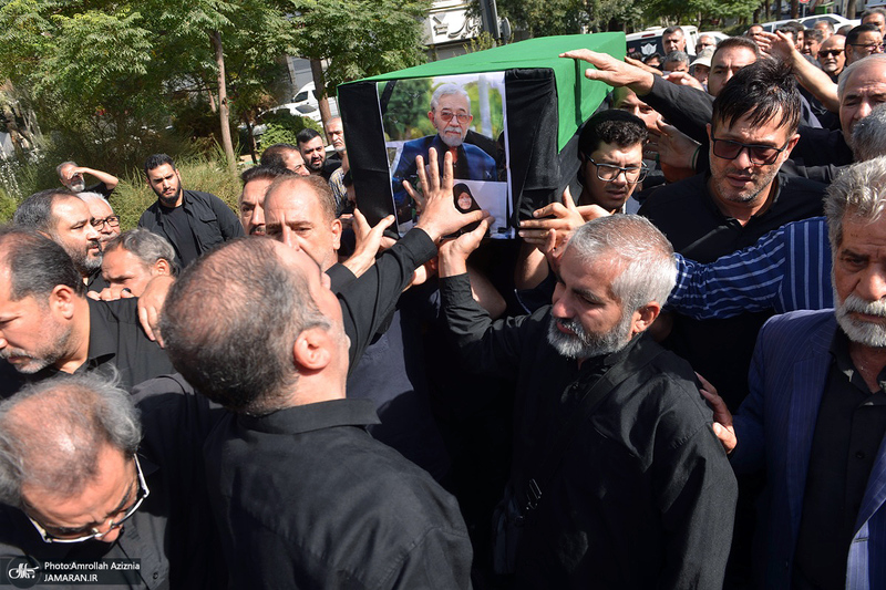 مراسم تشییع سیدعلی صنیع خانی از مسجد الرسول (ص) نازی آباد