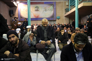 مراسم بزرگداشت آیت الله موسوی بجنوردی (ره) در حسینیه جماران - 3