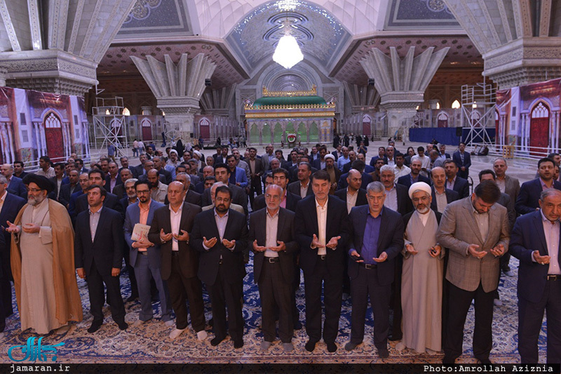 تجدید میثاق استاندار و مدیران استان تهران با آرمان های حضرت امام(س)