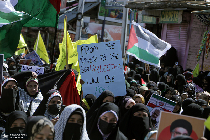 تصاویر اختصاصی جماران از راهپیمایی روز جهانی قدس در کشمیر