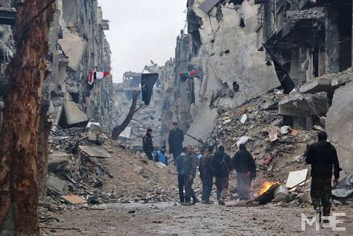 فاجعه انسانی در جنوب دمشق+ تصاویر