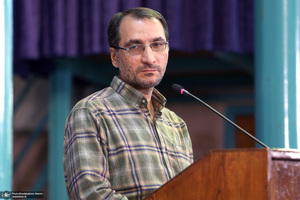 دیدار اعضای جبهه فرهنگی نقلاب اسلامی با سید حسن خمینی