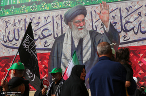 مراسم وداع با رهبر شهید انقلاب در مصلی تهران -2