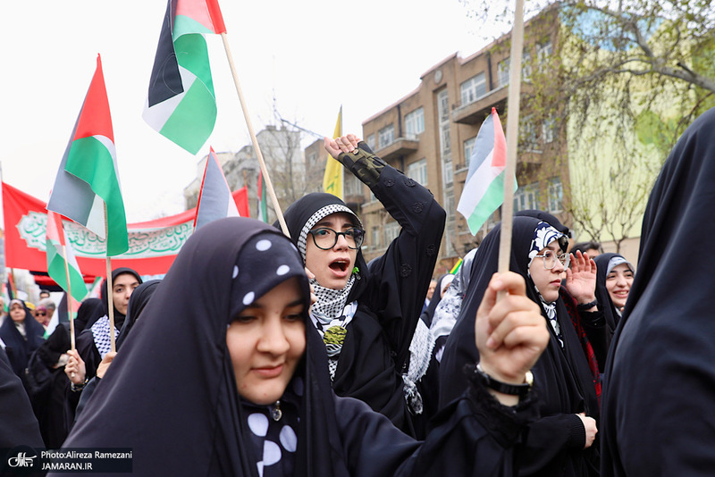 راهپمایی با شکوه روز قدس در تهران-۴