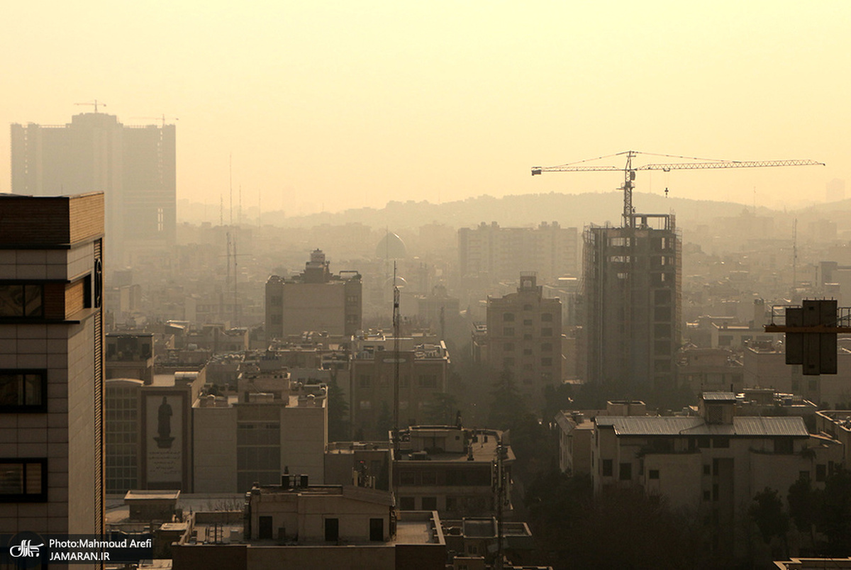  کدام یک از مناطق تهران "امروز" آلوده‌ترند؟+ نقشه