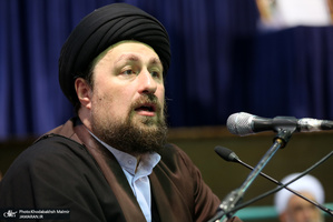 دیدار جمعی از اعضای حزب جمهوریت ایران اسلامی با سید حسن خمینی‎