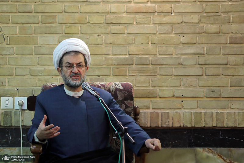 مراسم ترحیم مرحوم آیت الله نورالله شاه آبادی (ره) در تهران