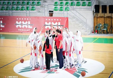 صعود دختران زیر ۱۶ سال بسکتبال ایران به کاپ آسیا 